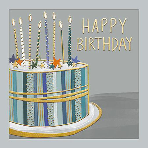 Picture of HAPPY BIRTHDAY CAKE CARD